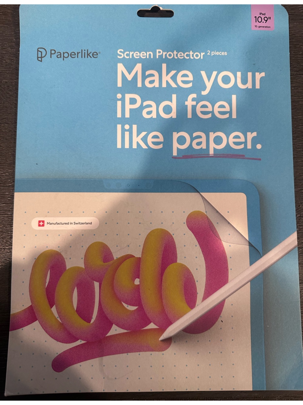 iPad 10.9” 10th Generation Paperlike Screen Protector